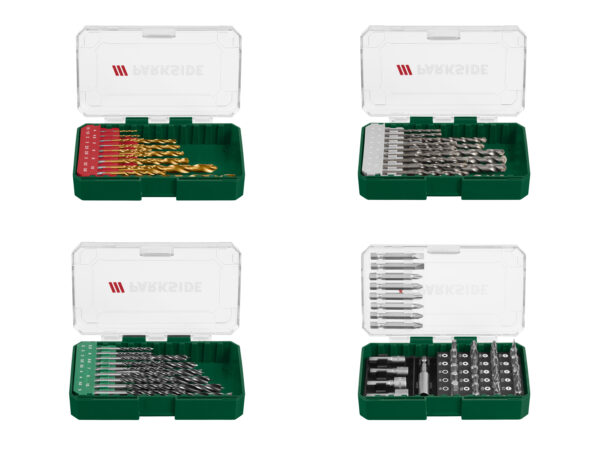 PARKSIDE® Set Forets, Embouts & Mèches 49 Pièces | PBB 4 A1