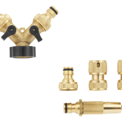 Parkside Système de Raccordement Laiton : Arrosage Durable et Polyvalent