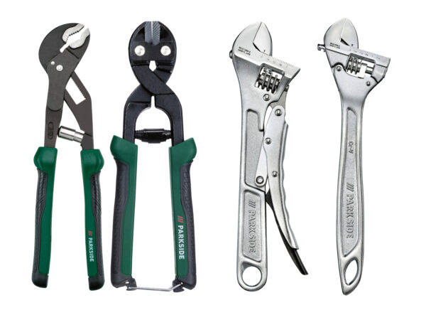 PARKSIDE® Clé à Molette, Coupe-boulons, Pince Multiple - Outillage Polyvalent