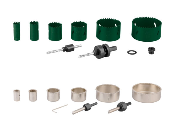 PARKSIDE® Set de Scies Cloches Bimétal & Métal Dur - 9 Pièces