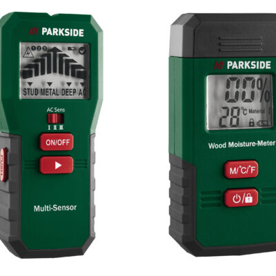PARKSIDE® Détecteur Multi-Matériaux & Humidimètre 2-en-1