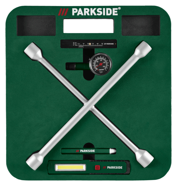 PARKSIDE Kit Croix de Secours 6 A1: Changement de Pneus Facile