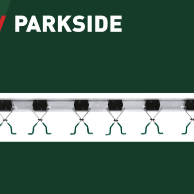PARKSIDE® Supports de Serrage Mural - Organisez Votre Atelier