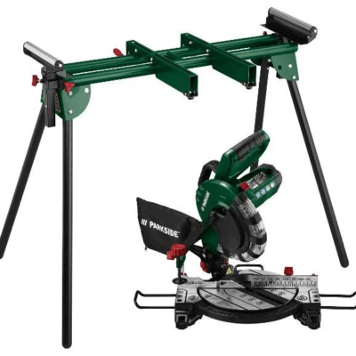 PARKSIDE® Scie à Onglet & Support Universel - Coupe Précise