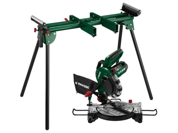 PARKSIDE® Scie à Onglet & Support Universel - Coupe Précise