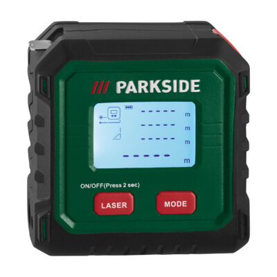 PARKSIDE® Télémètre Laser & Mètre Ruban PLMB C3 - Mesure Précise