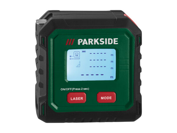 PARKSIDE® Télémètre Laser & Mètre Ruban PLMB C3 - Mesure Précise
