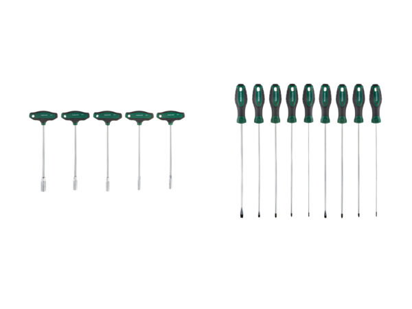 PARKSIDE® Set Clés à Douille & Tournevis Longs - Qualité Pro