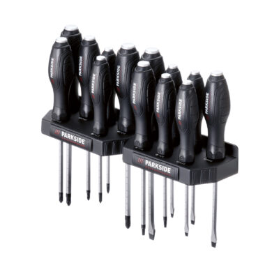 PARKSIDE PERFORMANCE® Tournevis-Burins : Set 15 pièces Haute Performance