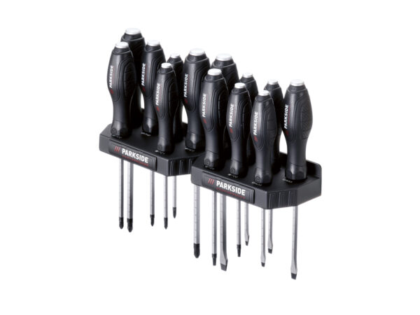 PARKSIDE PERFORMANCE® Tournevis-Burins : Set 15 pièces Haute Performance