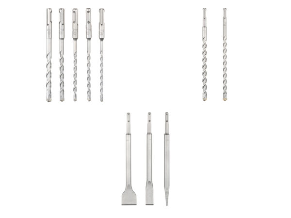 PARKSIDE PERFORMANCE® Set Forets et Burins SDS Plus