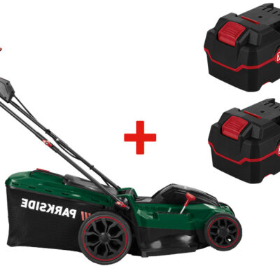 PARKSIDE® Tondeuse Sans Fil 40V + 2 Batteries 20V - Performance et Autonomie