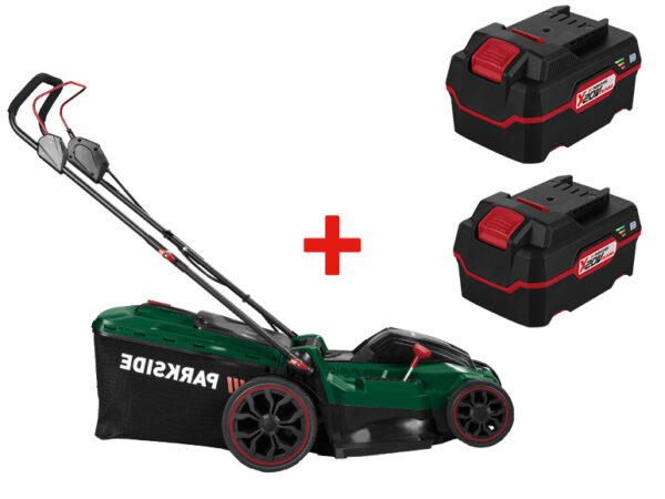 PARKSIDE® Tondeuse Sans Fil 40V + 2 Batteries 20V - Performance et Autonomie