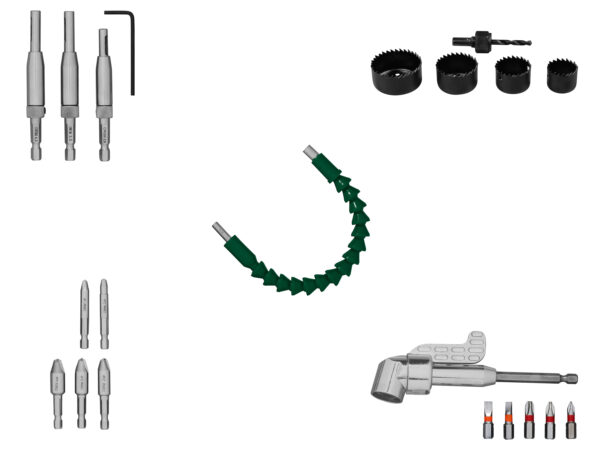PARKSIDE® Kit d'Accessoires de Forage Polyvalent