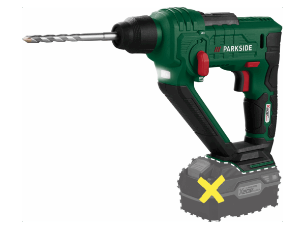 PARKSIDE® Marteau Perforateur Sans Fil 20V - PABH 20-Li D4