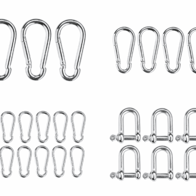 PARKSIDE® Mousquetons & Manilles : Fixation Sûre et Rapide