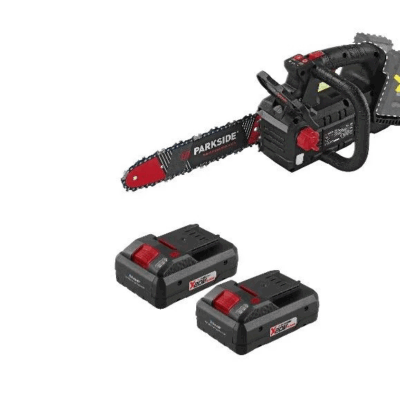 Tronçonneuse Élagueuse Sans Fil PARKSIDE PERFORMANCE® 20V + 2 Batteries