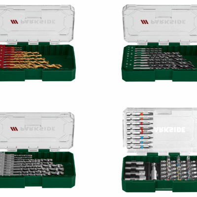 PARKSIDE® Set de Forets, Mèches et Embouts PBB 4 B2