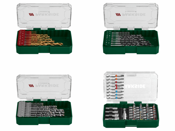 PARKSIDE® Set de Forets, Mèches et Embouts PBB 4 B2
