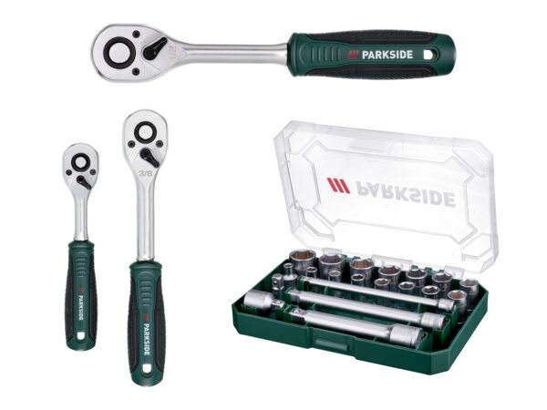 PARKSIDE® Set Douilles & Cliquet(s) : L'outil Indispensable