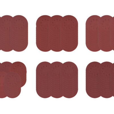 PARKSIDE Feuilles Abrasives Meuleuse Excentrique - Ponçage Bois, Métal