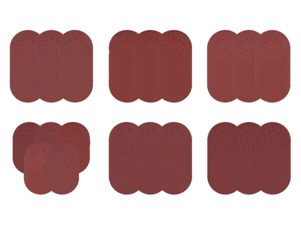 PARKSIDE Feuilles Abrasives Meuleuse Excentrique - Ponçage Bois, Métal