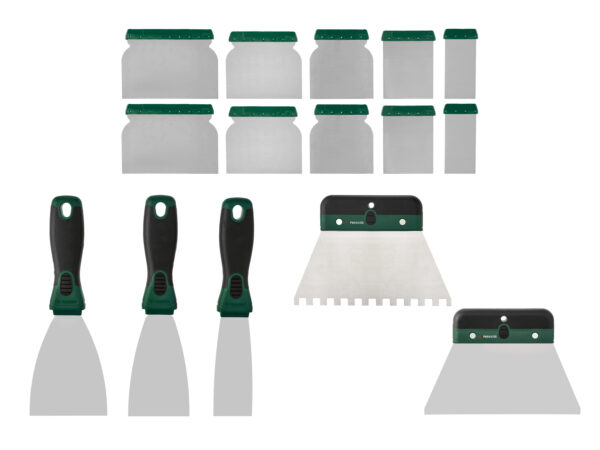 PARKSIDE® Set de Spatules : Idéal pour Tous Vos Travaux de Finition