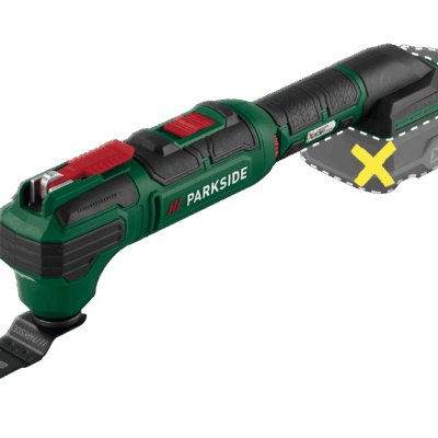 PARKSIDE® Outil Multifonction Sans Fil 20V - Scie, Ponceuse, Racloir
