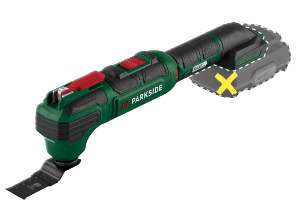 PARKSIDE® Outil Multifonction Sans Fil 20V - Scie, Ponceuse, Racloir