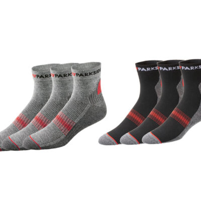 PARKSIDE Lot de 3 Chaussettes de Travail Courtes Homme - Confort & Résistance