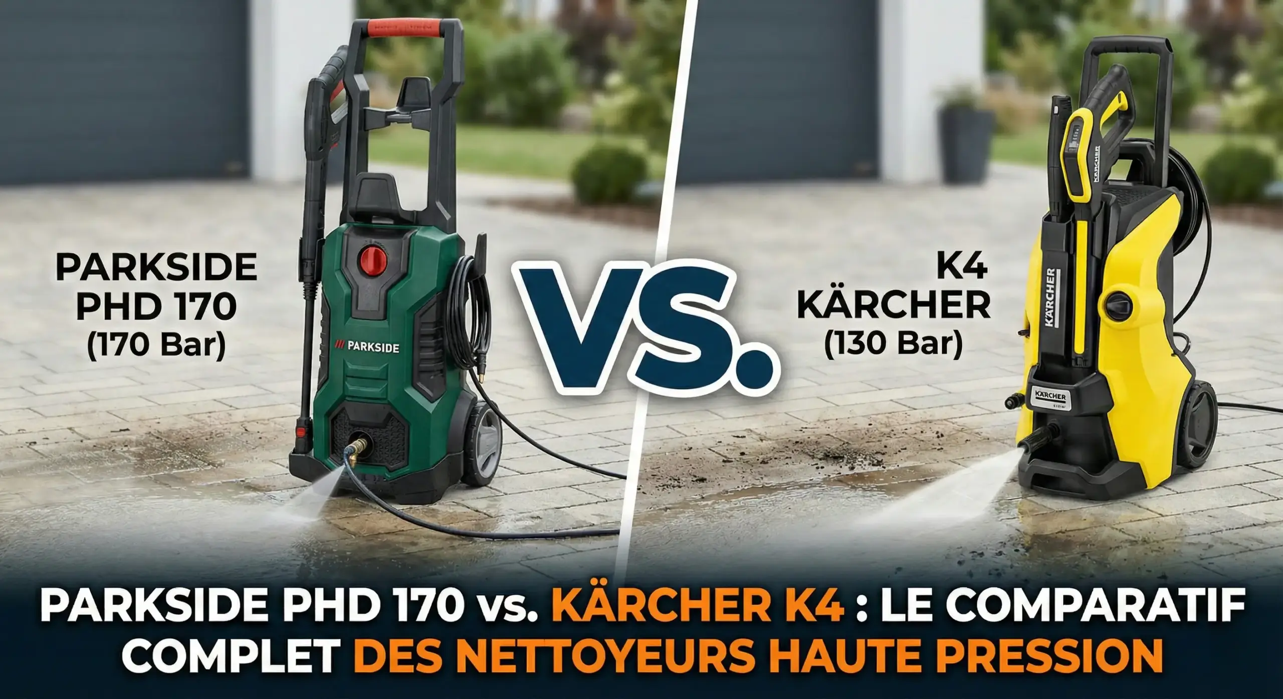 Parkside phd 170 vs karcher k4