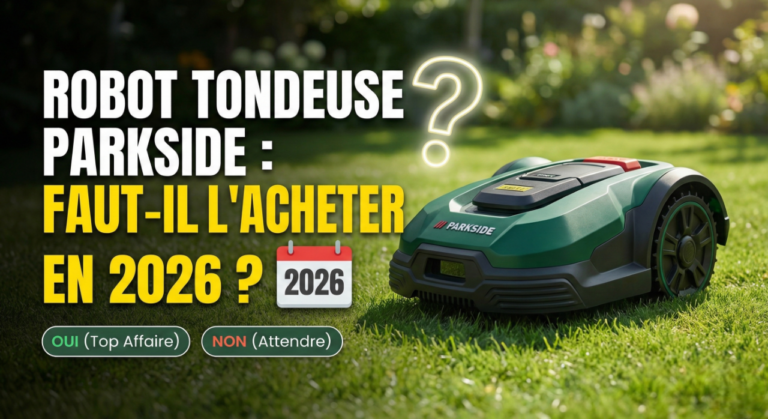 Robot tondeuse parkside
